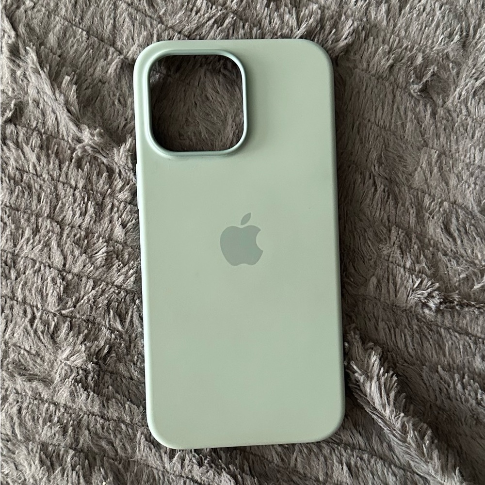 Apple Silicone iPhone 14 Pro Max Case - Succulent